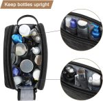 BAGSMART Toiletry Bag for Men, Travel Toiletry Organizer Dopp Kit Water-resistant Shaving Bag for Toiletries Accessories - Image 4